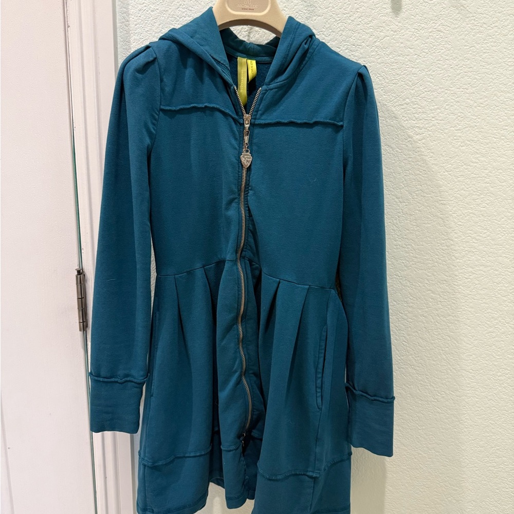 Green Dragon Blue Sailor Collar Sweater Dress